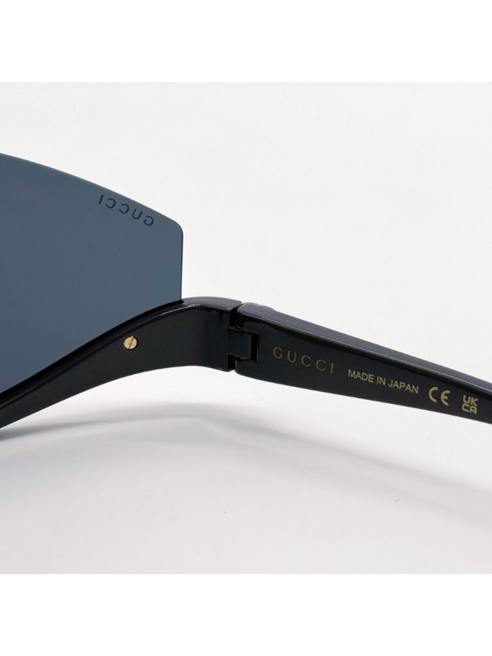 NEW GUCCI SUNGLASSES GG1650S 009 SHIELD MULTICOLOR UNISEX GUCCI EYEWEAR - Picture 8 of 10